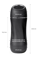 Automatický masturbátor Vortex Pulse (23,6 cm)