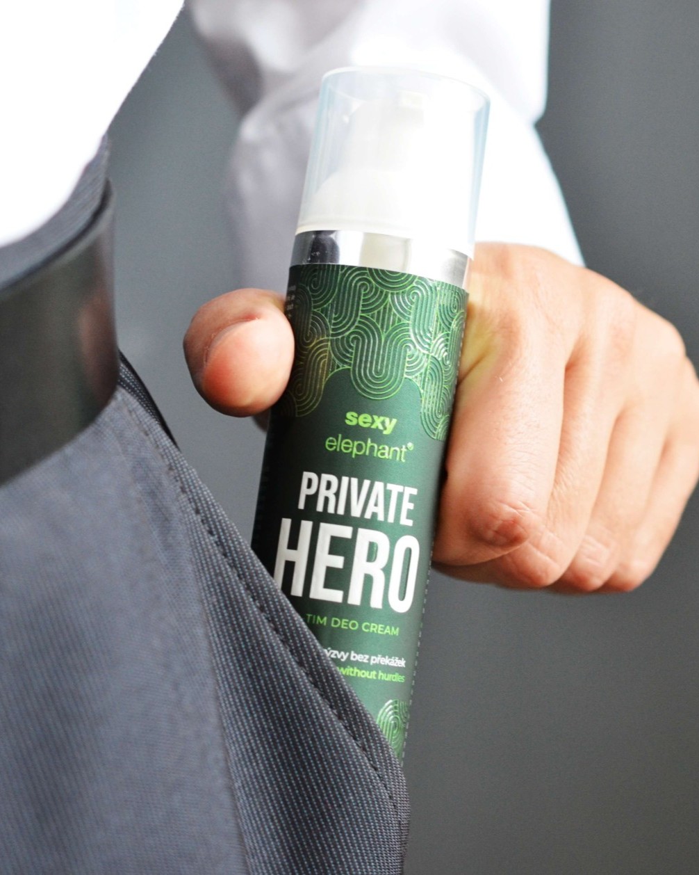 Private Hero deo cream