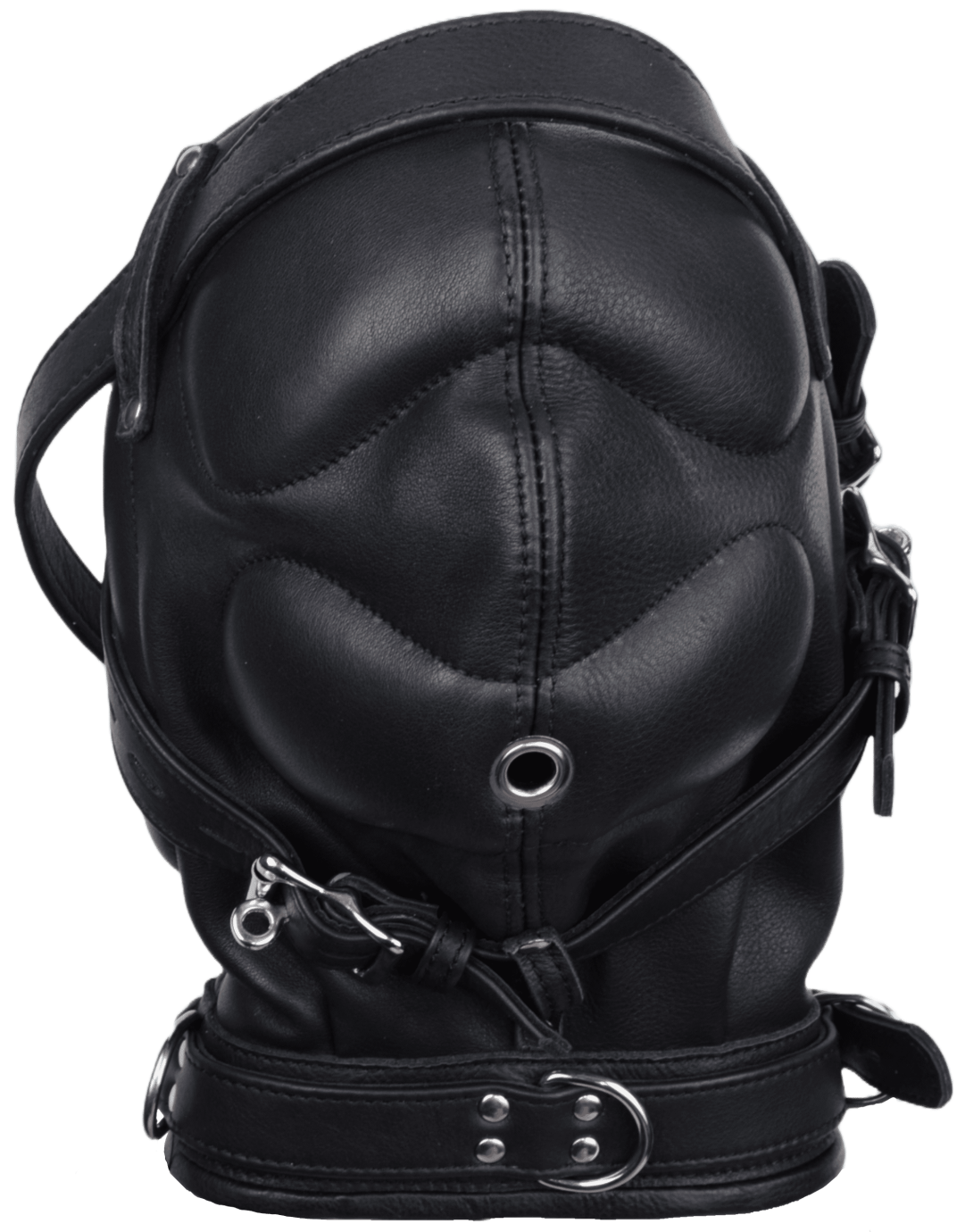 Deprivační kožená maska Leatherix Dominator